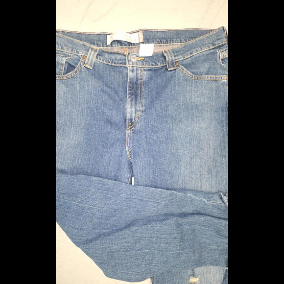 3 Pairs Plus Size Jeans Tommy Hilfiger Levi & Gap Denim , Size 16 Blue Pants - Picture 12 of 12